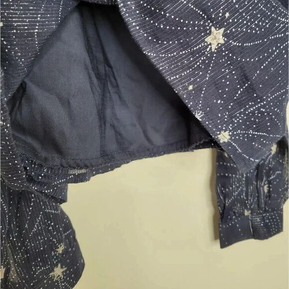 Anthro Floreat Starlit Off Shoulder Star Top - Picture 12 of 13